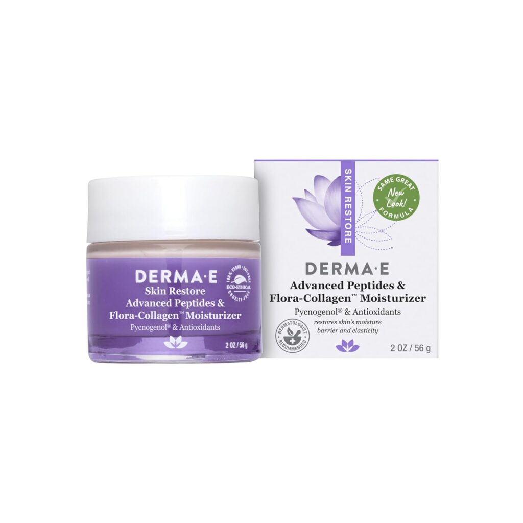 DERMA-E Advanced Peptides and Flora Collagen Moisturizer