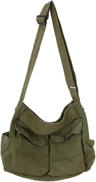 Green Vegan Bohemian Purse