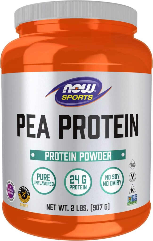 NOW Sports Pean Protein Powder