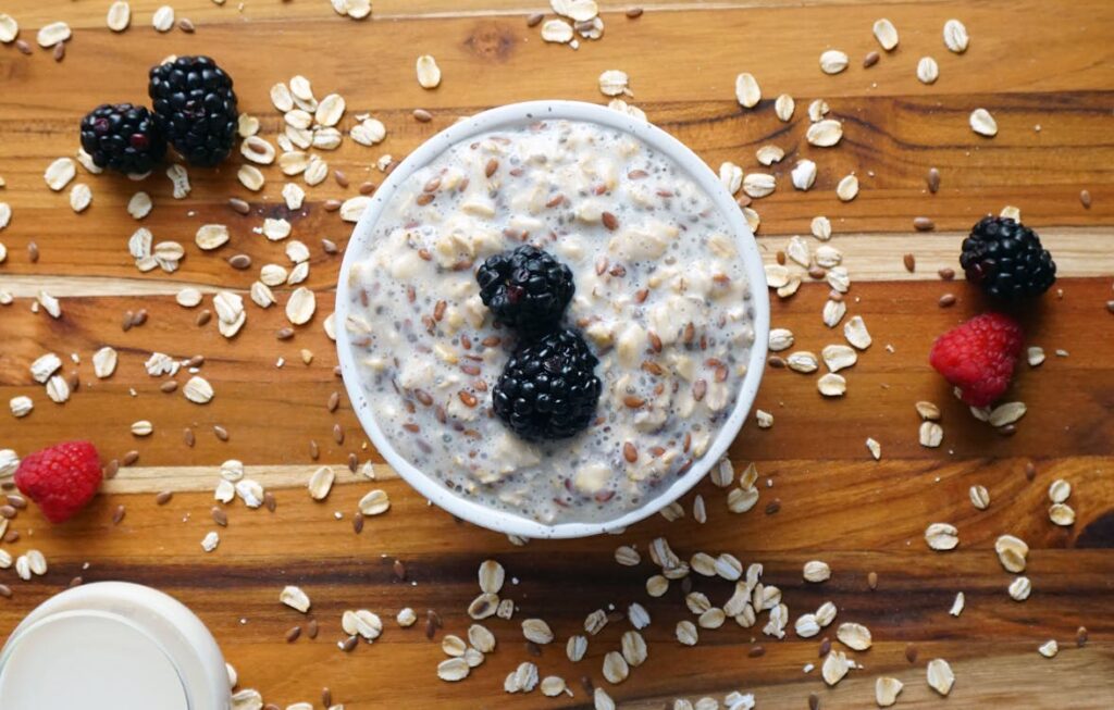 Irish Steel Cut Oatmeal with Berries