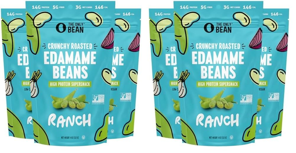 The Only Bean Crunchy Roasted Edamame Beans